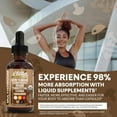 thumbnail image 6 of Mushroom Supplement Liquid Drops with Lions Mane Turkey Tail Cordyceps Reishi Chaga Shitake Maitake Tremella Oyster Mushrooms Poria Supplement and Enokitake Mushrooms Complex Blend by Clean Nutra, 6 of 10