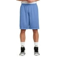 thumbnail image 1 of Pantalón corto clásico de malla Sport-Tek® Long PosiCharge®. ST515 Azul Carolina S deporte-tek ST515, 1 of 1