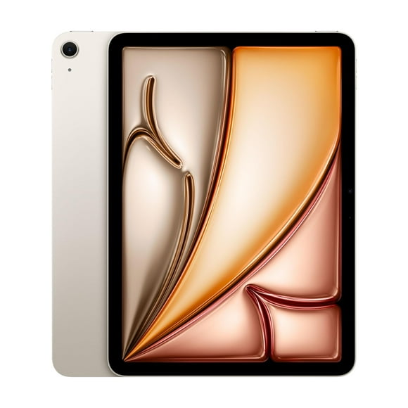 Apple iPad Air 11-inch (M2): Liquid Retina Display, 128GB, Landscape 12MP Front Camera/12MP Back Camera, Wi-Fi 6E, Touch ID, All-Day Battery Life - Starlight