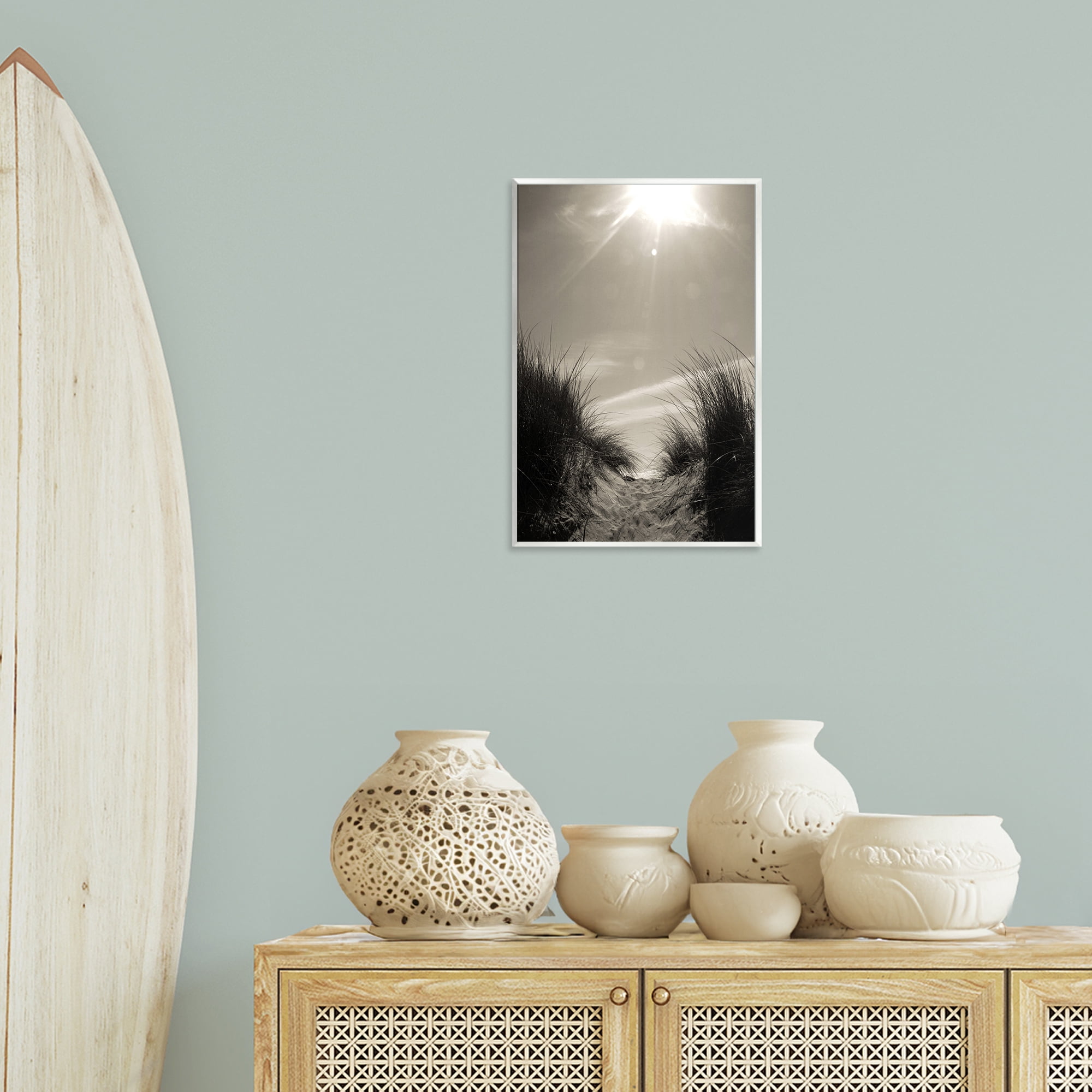 Stupell Industries Dune Valley Landscape Coastal Photography Unframed Art Print Wall Art, 13 x 19