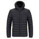 thumbnail image 3 of Chaqueta tipo parka de invierno con parches, gruesa, cortavientos para exteriores, impermeable, con capucha, chaqueta acolchada, para hombre, 3 of 5
