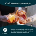 thumbnail image 6 of Libbey Magnitude Stemless Wine Glasses Set of 4, Tulip Shaped 12 Oz Stemless Wine Glasses, Modern Stemless Glass Tulip Bowl for Wine, Cocktails, 6 of 6