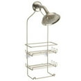 thumbnail image 3 of iDesign Milo Metal Wire Hanging Shower Caddy, Baskets and Towel Bar, 4" x 9" x 21" - Satin Silver, 3 of 4