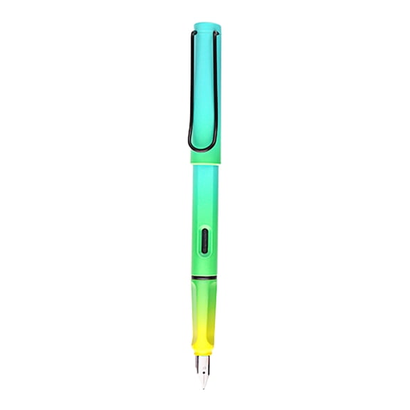 lixuesong Color Fountain Pen Visible Window Removable Piston-Filled Absorber 0.35mm 0.5mm Comfortable Grip
