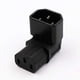 thumbnail image 1 of Adaptador de corriente IEC C14 a C13 PDU Plug/Socket Up 90 grados para, 1 of 2