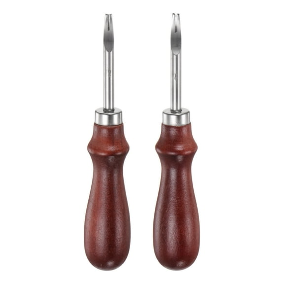 Leather Edge Bevelers Tool Steel 2# 4# 1mm 1.4mm for Leather Crafting