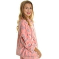 thumbnail image 2 of Angelina Mix-and-Match Plush Pajama Bed Jacket (1-Pack), 2 of 3