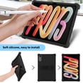 thumbnail image 6 of Hoibon for Lenovo Idea Tab Pro Gen2 Tablet Case 13 Inch Case,Kids Friendly Soft Silicone with Adjustable Stand Cover Conpatible with Lenovo Idea Tab Pro Gen2 13 Inch Tablet (Black), 6 of 7