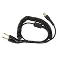 thumbnail image 2 of Mini XLR To GA Dual Plugs Headset Adapter Cable, Portable Plug And Play Mini XLR 5 Pin Headset Adapter Cable Replacement  For PJ068 Jacks, 2 of 8