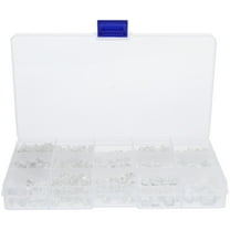 LOLIPPYY 1000Pcs Glass Beads Assorted Color DIY Beads for Jewelry Making Craft Use