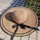 thumbnail image 1 of Sombreros de sol para mujer, sombrero de playa UPF 50+, sombrero de paja con ala ancha, 1 of 6