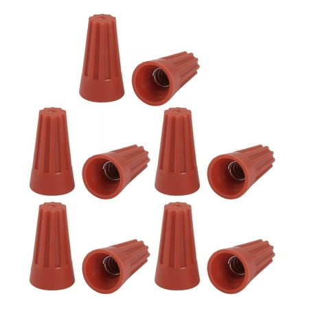 Nut 73b Wire Connector - 10pcs P1 Electric Wire Connector Screw Terminal Cap Insert Twist Nuts Orange Red