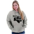 thumbnail image 3 of Texas Attitude Cool TX Cow Steer Bull Hoodie Sweatshirt Women Men Brisco Brands L, 3 of 6