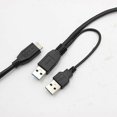 thumbnail image 5 of Speziell Entworfenes Micro USB Cable Fr Desktop Or Mobile Computer, USB 3.0 Dual A-Mikrokabel Mit Zustzlicher Stromversorgung, Kompatibel Mit, 5 of 5