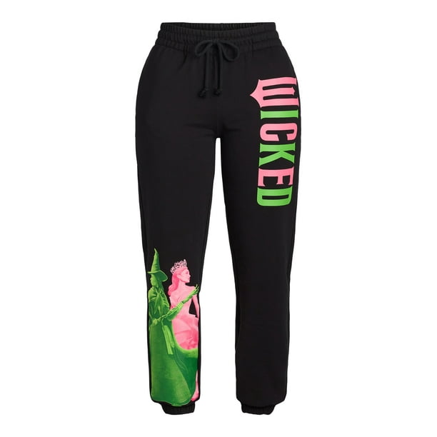 Wicked Women's Graphic Jogger Sweatpants, Sizes XXS-XXL Walmart