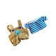 thumbnail image 3 of Ropa para muñecas de peluche de 20 cm, conjunto para muñecas, top y tirantes para muñecas. 2 piezas marrones, 3 of 9