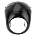 thumbnail image 3 of Wind Deflectors Windshield Fairing Motorcycle Air Deflector Motorcycle Windscreen Motorbike Accessories 7in Headlight Fairing Wind Deflector Windshield Universal For Motorcycle, 3 of 8