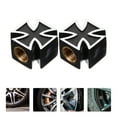 thumbnail image 7 of Eease 4 pcs Cross Style Tire Stem Valve Caps Universal Tire Wheel Valve Covers for Cars, 7 of 7