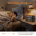 thumbnail image 4 of Amdohai Flame Humidifier Aroma Diffuser Ultrasonic Air Humidifier with 3 Flame Color Auto-Off Protection Mute USB Powered for Home Office Yoga, 4 of 8