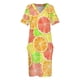 thumbnail image 4 of Citrus Delight vestido suelto con bolsillos ropa mujer verano 2025 vestido de noche elegante y elegante, 4 of 7