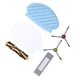 thumbnail image 4 of Cepillo principal de repuesto para barredora, piezas de barredora lavables eficientes para reducir el polvo con filtro para el hogar para la oficina para DEEBOT OZMO 950 920 LYUMO Cepillo principal de repuesto para barredora, 4 of 6