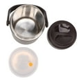 thumbnail image 6 of Tzilke Large Capacity 2L Multi-Layer Stainless Steel Insulated Dark Gray Food Container Vacuum Jar, 6 of 8