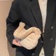 thumbnail image 3 of Typpkmm Plush Shoulder Bags for Femme Designer Soft Winter Ladies, 3 of 6