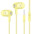 thumbnail image 2 of Hicess L301 Wired Earphone Universal Deep Bass 3.5mm In-ear Earbuds Gaming Headset with Microphone for PC, 2 of 8