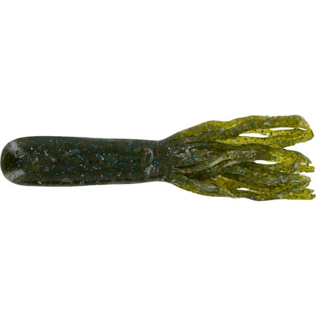 Big Bite Baits Tour Tube Green Pumpkin Blue Flake
