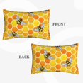 thumbnail image 4 of Balery Honeycombs Bedding Queen Pillow Cases - Envelope Closure - Soft Brushed Microfiber Fabric - Shrinkage and Fade Resistant Pillow Cases-14"x20", 4 of 9