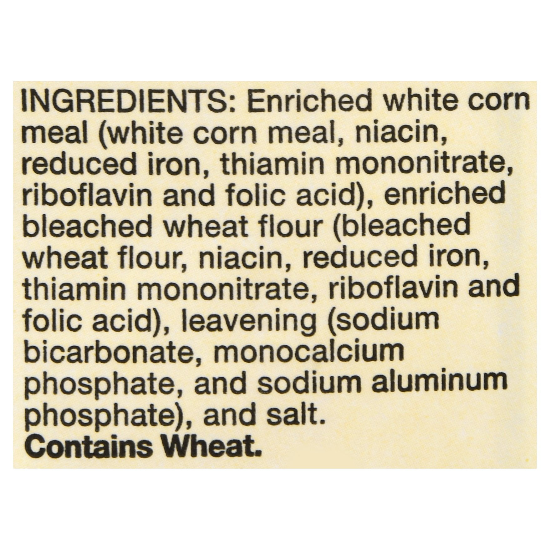 Tenda-Bake Yellow Self-Rising Corn Meal Mix, Authentic Southern Cornbread, 5 lb Bag