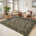 thumbnail image 3 of Garvee 6'x9' Vintage Floral Area Rugs Oriental Carpet, Washable Rug Non Slip Stain Resistant Rug Low Pile Indoor Mats for Living Room Bedroom Home Office, Camel, 3 of 7