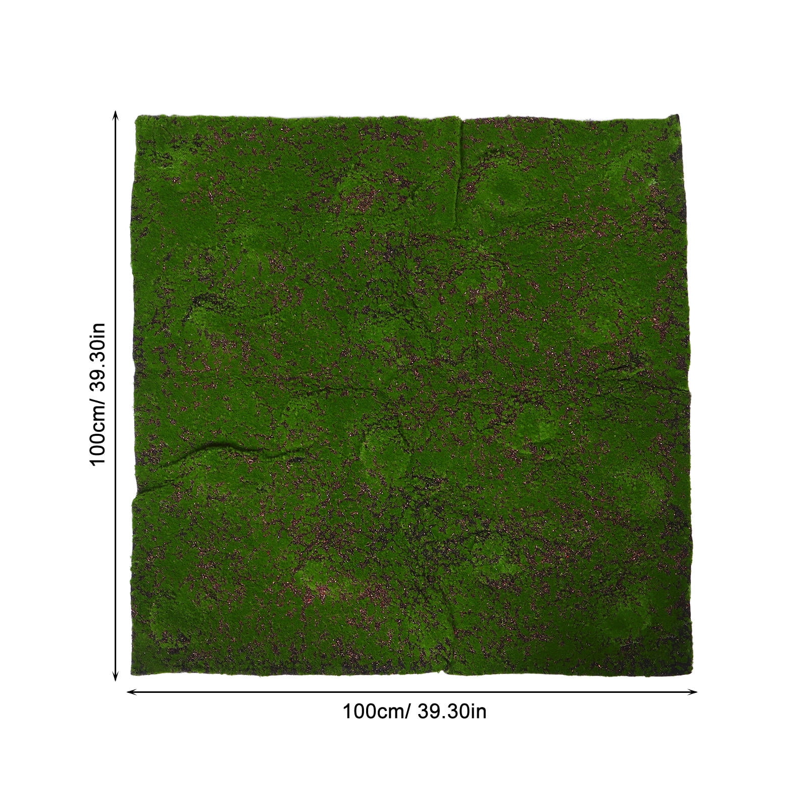 OUNONA Realistic Artificial Moss Carpet Mat for Weddings, Events, Home Decor, Faux Greenery Rug for Indoor and Outdoor Use