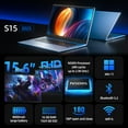 thumbnail image 3 of SGIN 15.6" Laptop Windows 11, 16GB DDR4 1024GB SSD Laptops Computer - 4 Core Intel Celeron, 1920*1080 FHD IPS Screen, Wifi 6, BT 5.2, 3 of 9