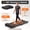 Black, variant on FYC Under Desk Walking Pad, 180° Foldable Treadmill for Home Office, 2.5HP Quiet Brushless Motor 0.5-4MPH Speed 300LBS Capacity, Compact Design for Small Space, App Control & Bluetooth Speaker