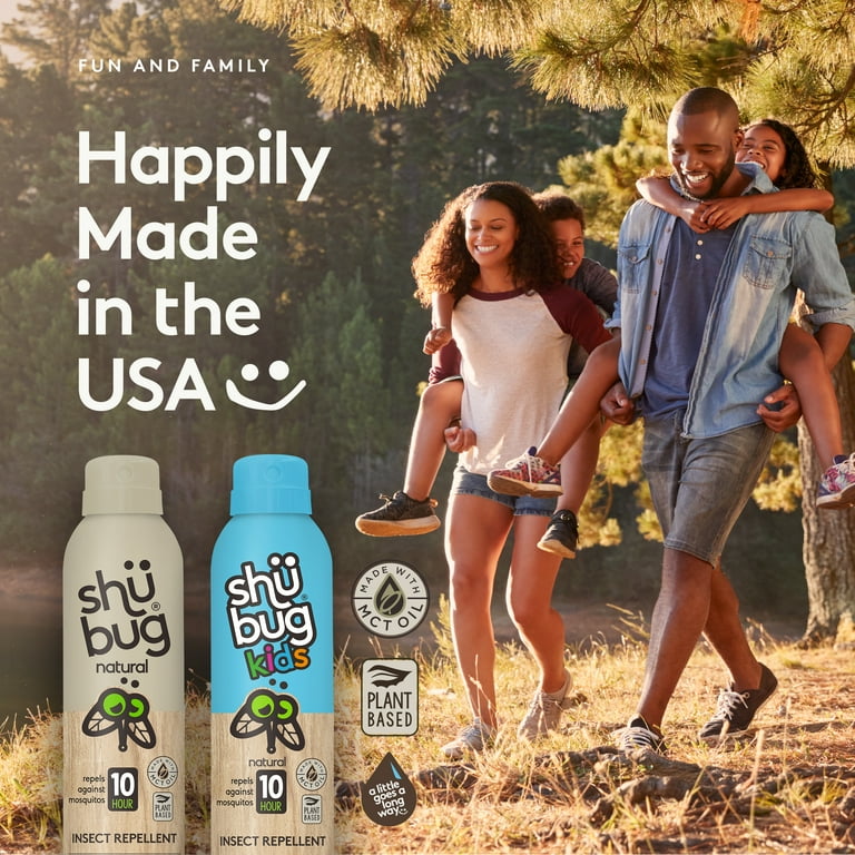 Happy Camper Herbal Insect Deterrent Spray All Natural, Deet free, Tic