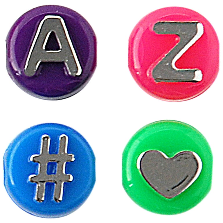 Custom Logo Imprint Beads - Name Beads - alphabet letter beads, alpha  beads, logo imprint beads, sports beads, number beads, ceramic beads,  personalized items