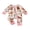 Pink, variant on Cjfdfy Newborn Baby Girls Boy Western Cowgirl Outfit Cow Cactus Printed Long Sleeve Zip-up Romper Cute Farm Animal Outfit Infant Cute Coming Home Fall Winter Clothes 0-18M