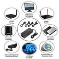 thumbnail image 2 of DC 36V 1A 2A 3A 4A AC Adapter LED Switch Power Supply Charger 5.5x2.1-2.5mm, 2 of 3