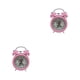 thumbnail image 1 of Reloj despertador de Metal con doble campana luz nocturna silenciosa Billuyoard Rosa 2Conjunto, 1 of 6