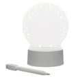 thumbnail image 1 of Pompotops Transparent Note Board Erasable Writing Message Board Home Desktop Small Whiteboard Table Lamp 3ml Clearance, 1 of 2