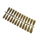 thumbnail image 1 of Qarigey Presione el diseño de uñas falsas Parche de manicura artificial Decoraciones portátiles Pulido Chica Herramientas de belleza Salón Arte de uñas Oro, 1 of 6