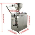 thumbnail image 2 of 10-100ML Filling Machine Automatically Quantitatively Filling Machine Stainless Steel 110V, 2 of 23