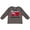Charcoal Grey, variant on Inktastic Red Fire Little Firefighter Boys or Girls Long Sleeve Toddler T-Shirt