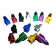 thumbnail image 2 of 4pcs Missile Models Color Aluminum Caps Gas Leak Tire Caps For Car (Blue), 2 of 2