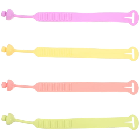 4 Pcs Toilet Seat Lifter Silicone Toilet Lid Handle Toilet Handle 25.00X2.80X2.00CM