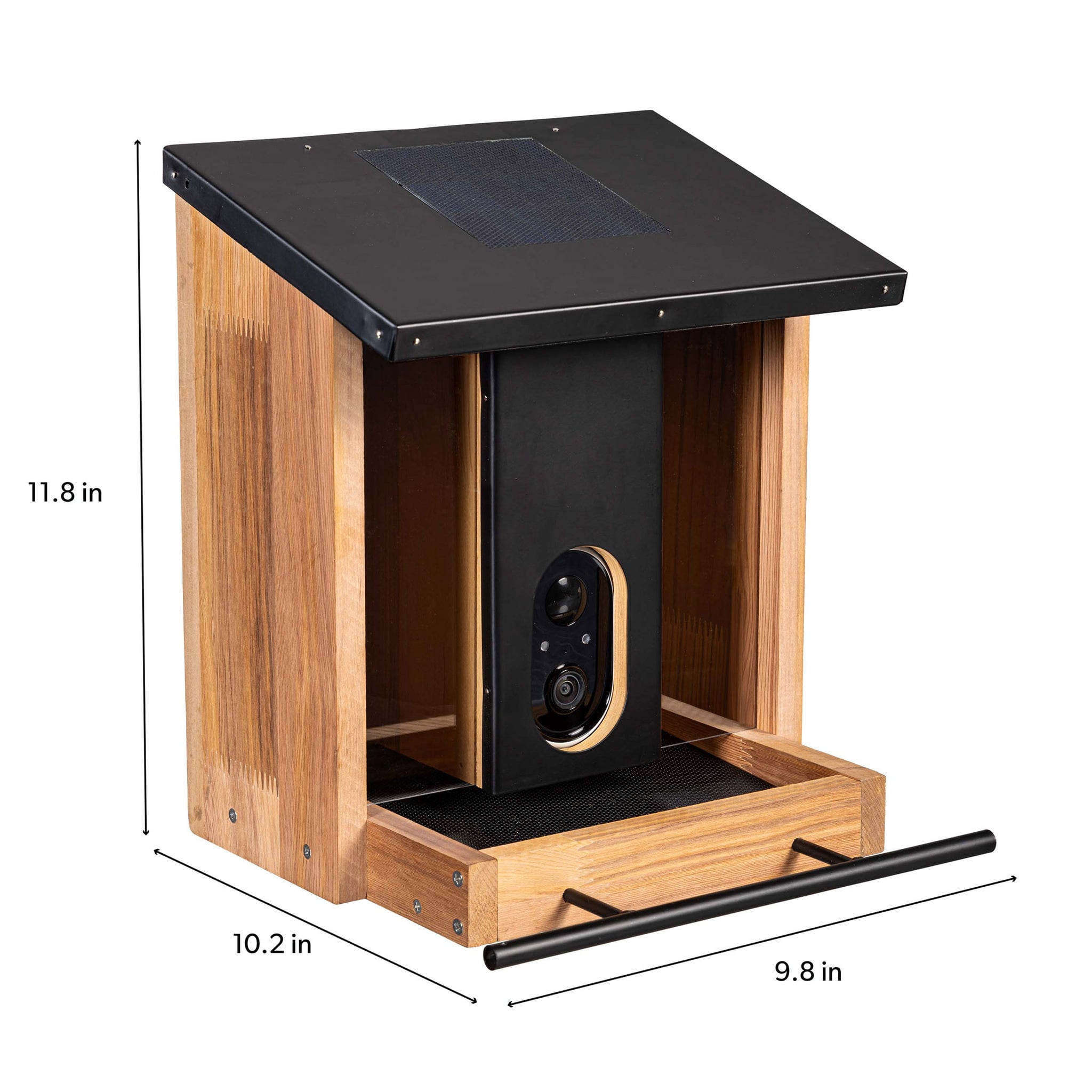 Evergreen Smart Camera Bird Feeder with Solar Panel
