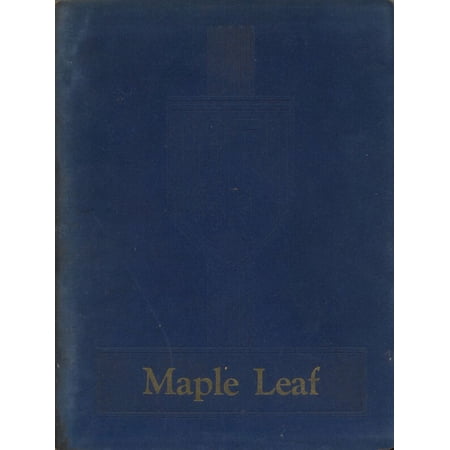 (Custom Reprint) Yearbook: 1951 Maple City High School - Maple Leaf Yearbook (Maple City MI)