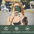 thumbnail image 2 of iPhone 16 Case, iPhone 16 Phone Case Liquid Silicone Gel Rubber Slim Phone Case Soft Anti-Scratch Durable Microfiber Lining Full Body Shockproof Protective Cover iPhone 16 6.1", Forest Green, 2 of 14