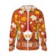 thumbnail image 1 of Balery Happy Thanksgiving Three Gnomes Sudadera ligera de manga larga con capucha y protección solar UPF 50+ para hombre y mujer, ideal para pesca y running-XX-Large, 1 of 7
